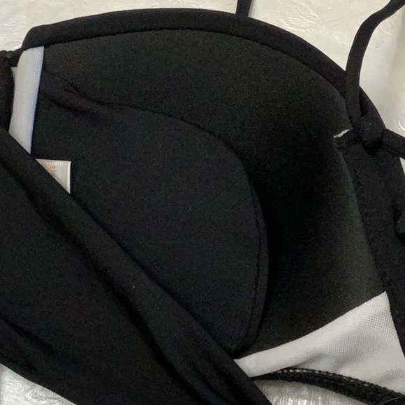 Lisa Blue Splash of Color top/TEMPLE DANCER bikini bottom - Black (#35) - Picture 5 of 16